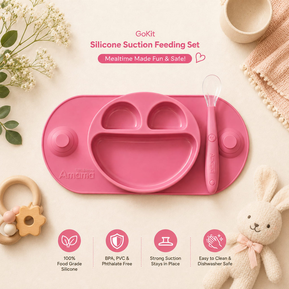 Silicone Feeding Sets