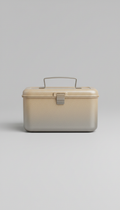 Sandstone Finish Stainless Steel Lunchbox