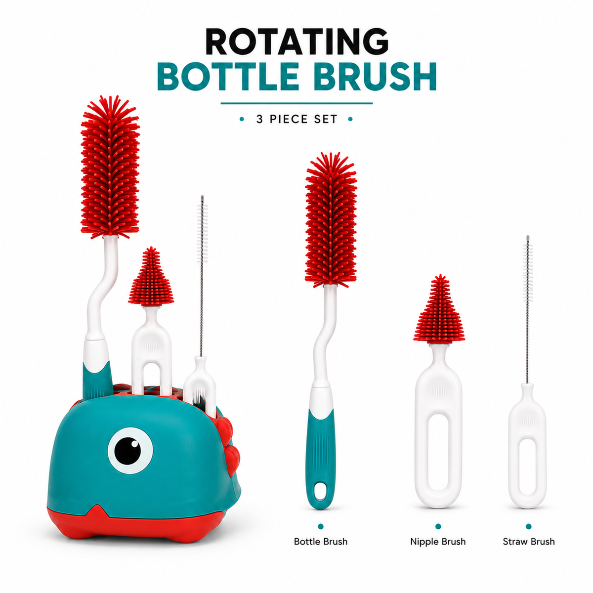 Rotating Bottle brush