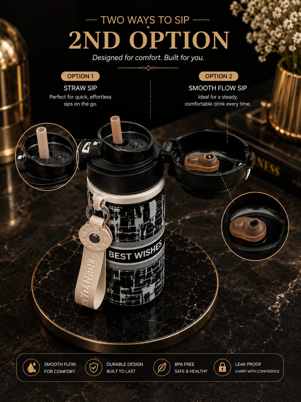 Gokit NoirFlow Bottle- 500ml