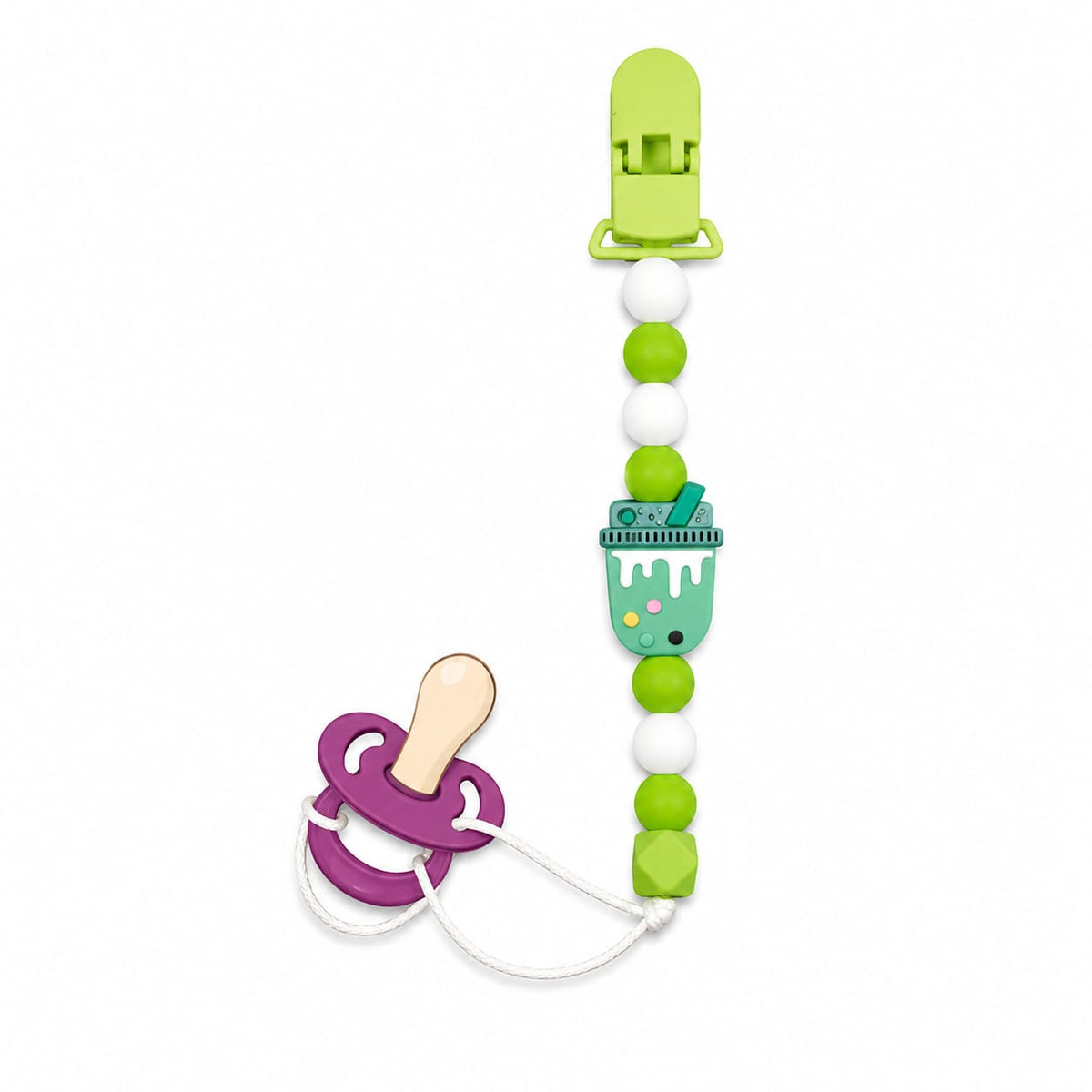 Silicone Teether Chain with Clip