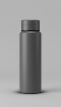 Matte Graphite Stainless Steel Bottle
