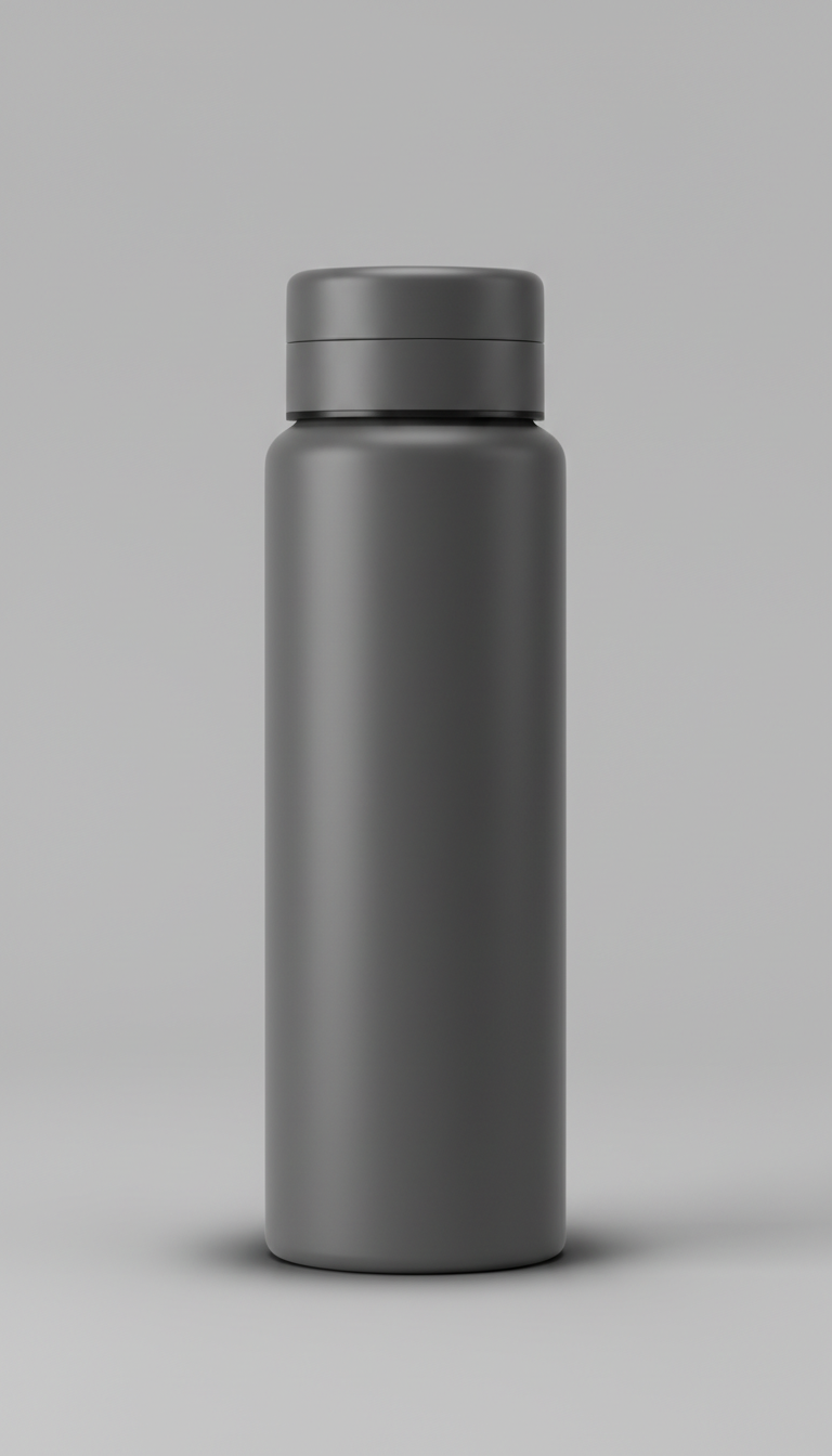 Matte Graphite Stainless Steel Bottle